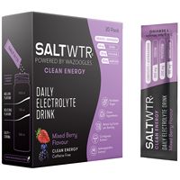SaltWTR Mixed Berry - Sugar-free Electrolytes, Clean Energy Hydration - 20 Pack